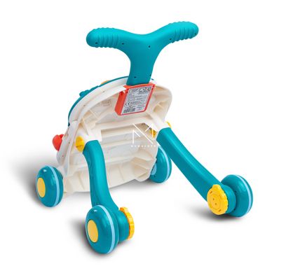 Ходунки-каталка ігровий розвиваючий столик  2 в 1 Caretero Spark