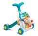 Ходунки-каталка игровой развивающий столик 2 в 1 Caretero Spark Turquoise