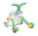 Ходунки-каталка игровой развивающий столик 2 в 1 Caretero Spark Green