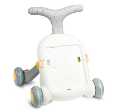 Ходунки-каталка игровой развивающий столик 2 в 1 Caretero Spark Grey