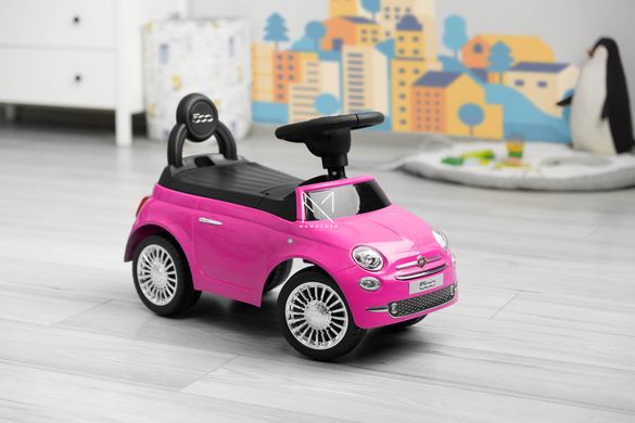 Машинка для катання Caretero (Toyz) Fiat 500 Pink