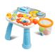 Ходунки-каталка игровой развивающий столик 2 в 1 Caretero Spark Grey