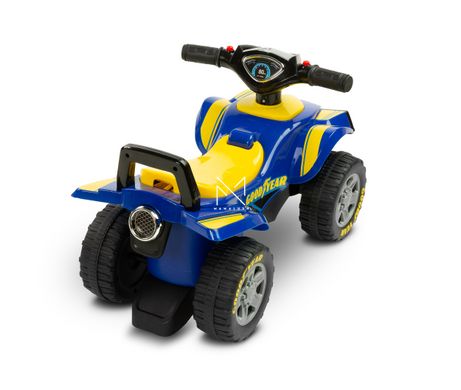 Машинка для катання квадроцикл Caretero (Toyz) Goodyear Blue