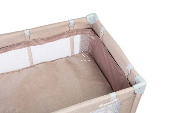 Детская кровать манеж Caretero Basic Plus Beige