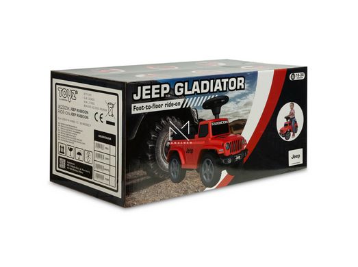 Машинка для катання квадроцикл Caretero (Toyz) Jeep Rubicon Red