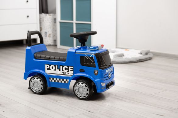 Машинка для катания Caretero (Toyz) Mercedes Полиция Blue