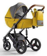 Преміальна коляска 2 в 1 Verdi Orion Premium 08 Yelow Lemon