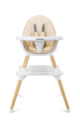 Стульчик для кормления Caretero Tuva Beige