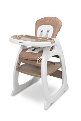 Стульчик для кормления Caretero Homee Brown