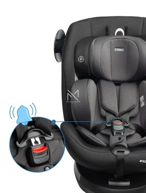 Автокресло Caretero  Commo I-SIZE Isofix (40-150 см.) Graphite