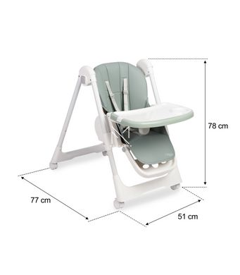 Стільчик для годування Caretero Megalo Mint