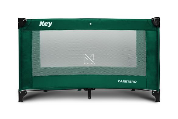 Дитяче ліжко манеж Caretero Key Dark Green