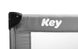 Детская кровать манеж Caretero Key Graphite