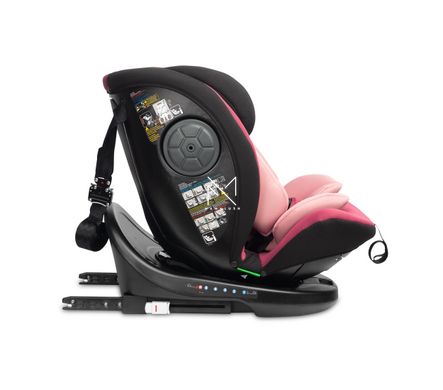 Автокрісло Caretero Mokki I-SIZE Isofix (от 40 см до 150 см) Dirty Pink