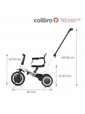 Дитячий велосипед Colibro Tremix UP 6 в 1 Banana, жовтий