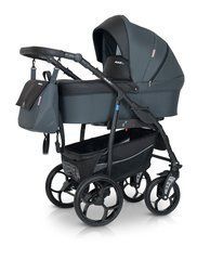 Коляска 3 в 1 VERDI Max Plus 01 графіт