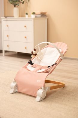 Дитяче крісло шезлонг Caretero Pine Pink